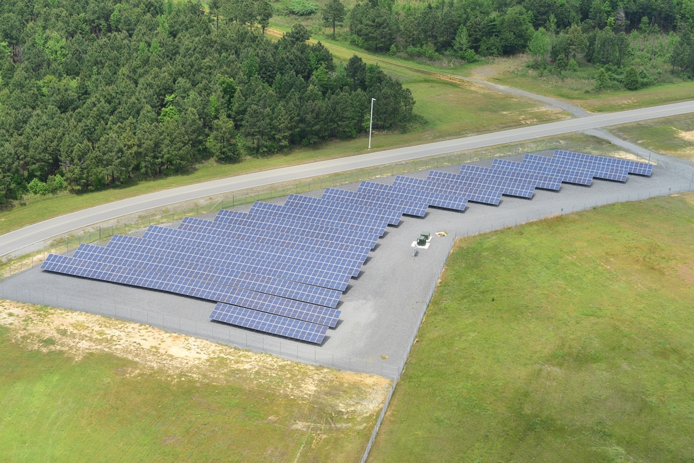 Solar Farm on Camp Robinson