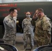 MG David S. Baldwin met airmen of the 129th Rescue Wing