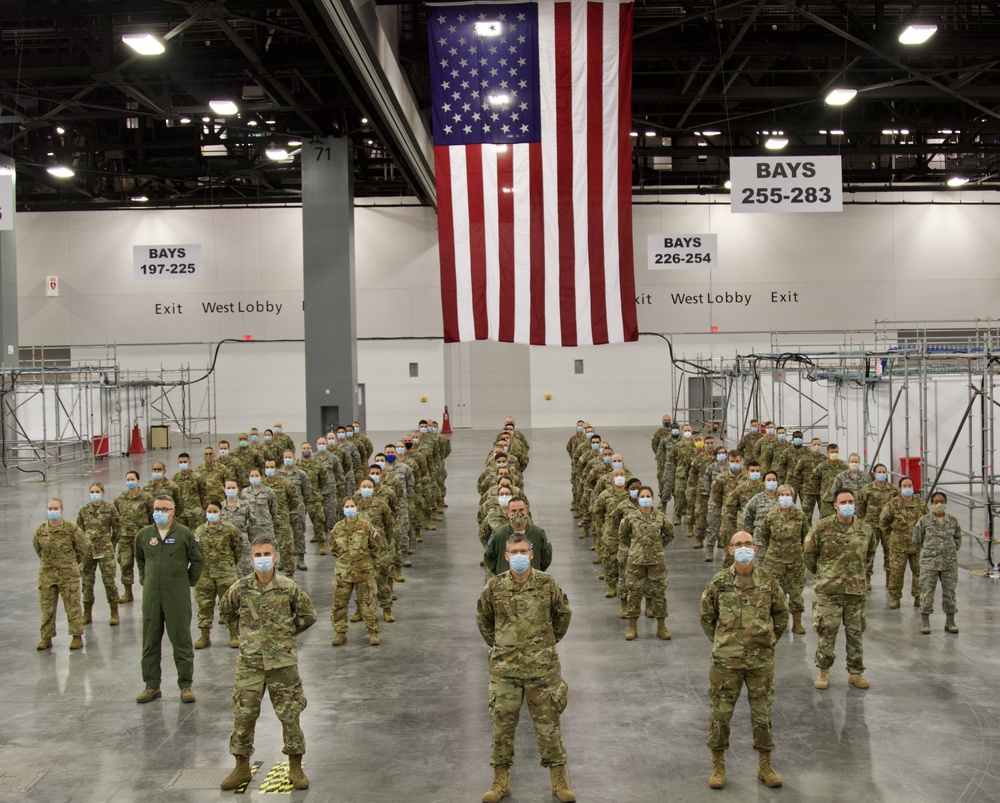 Florida Army and Air Guard Medical Professionals Join Forces to Fight COVID-19