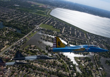 Vance AFB COVID-19 Flyover