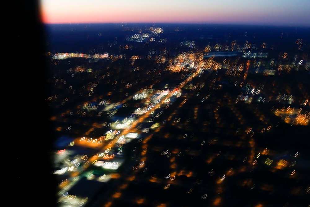 Wisconsin National Guard Soldiers Practice Night Operations