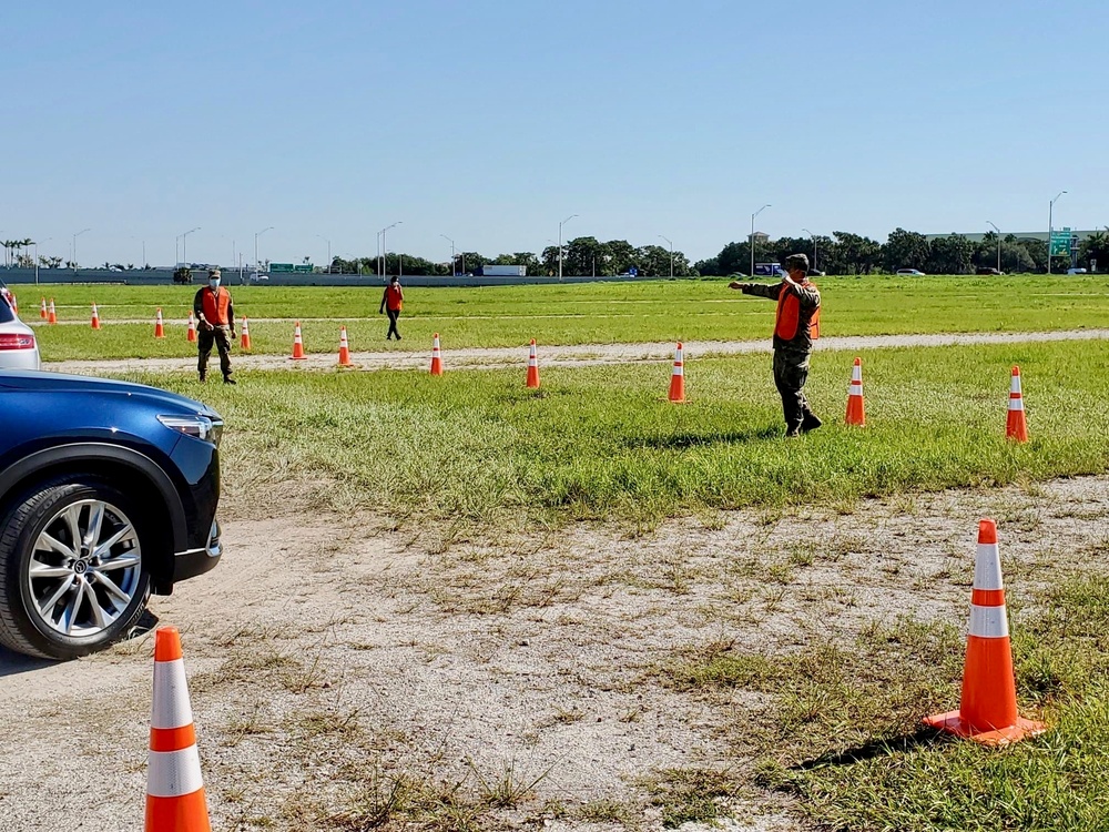 FLNG Assists in Sarasota at a New Drive-thru Site