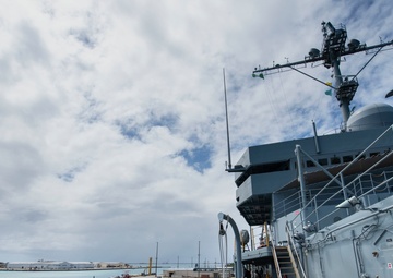 USS Alexandria Transits Apra Harbor