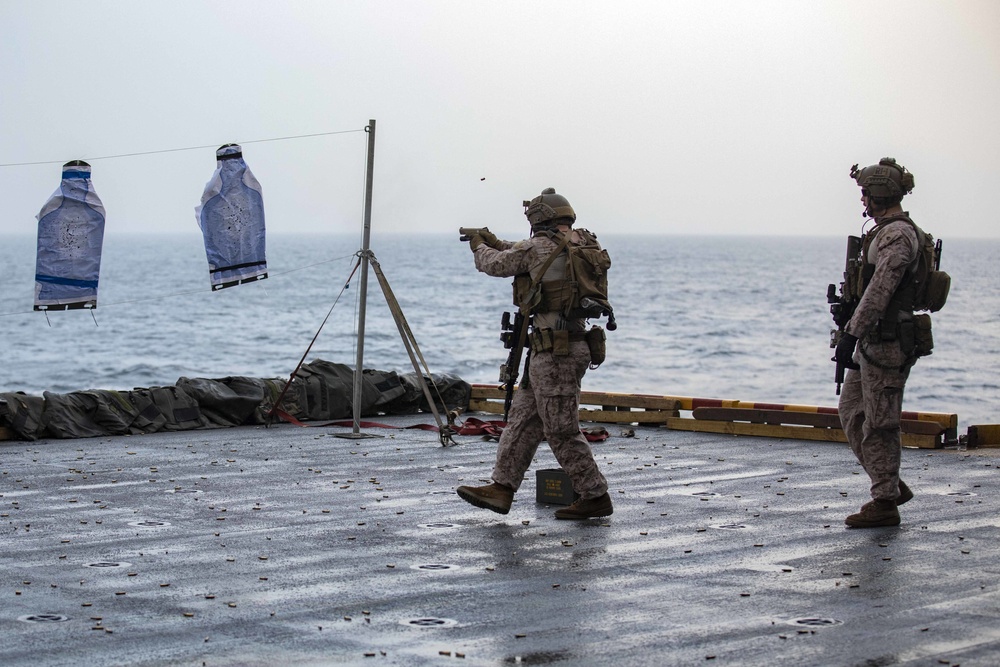 26 MEU Gun Shoot