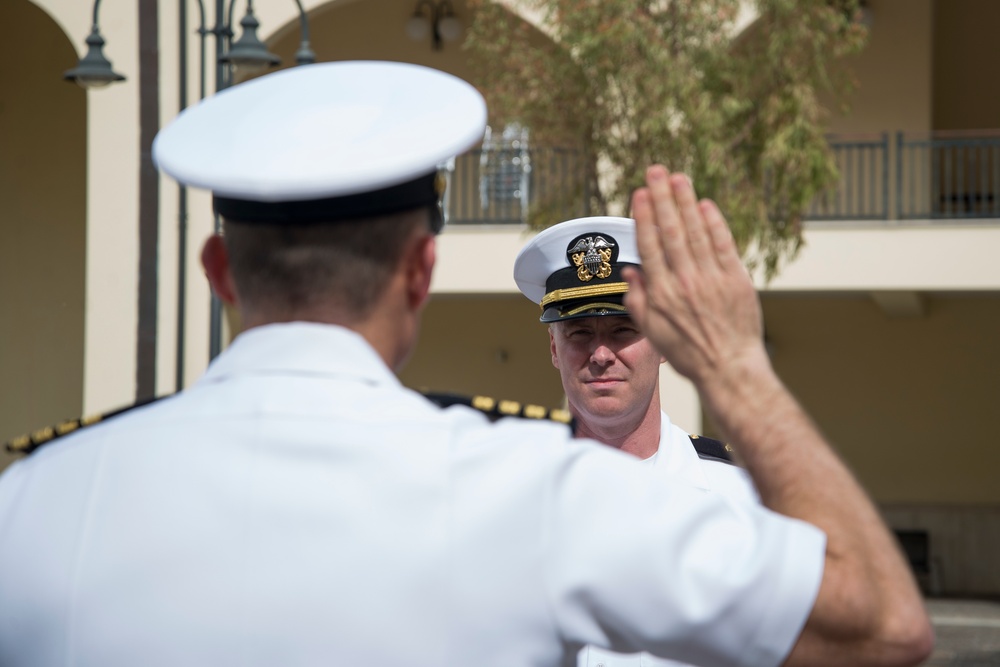 Cmdr. Patrick Chitty Promotion Ceremony