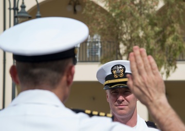 Cmdr. Patrick Chitty Promotion Ceremony