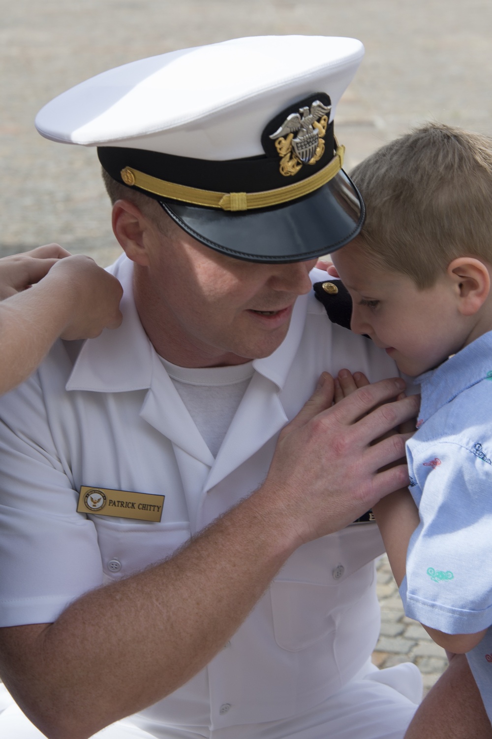 Cmdr. Patrick Chitty Promotion Ceremony