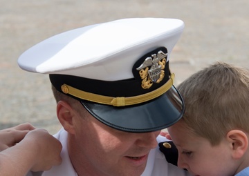 Cmdr. Patrick Chitty Promotion Ceremony