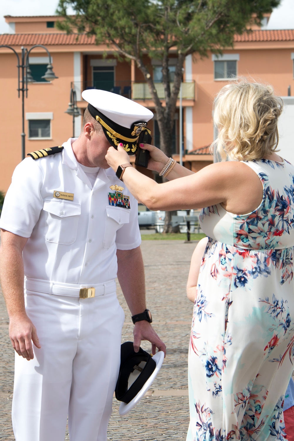 Cmdr. Patrick Chitty Promotion Ceremony