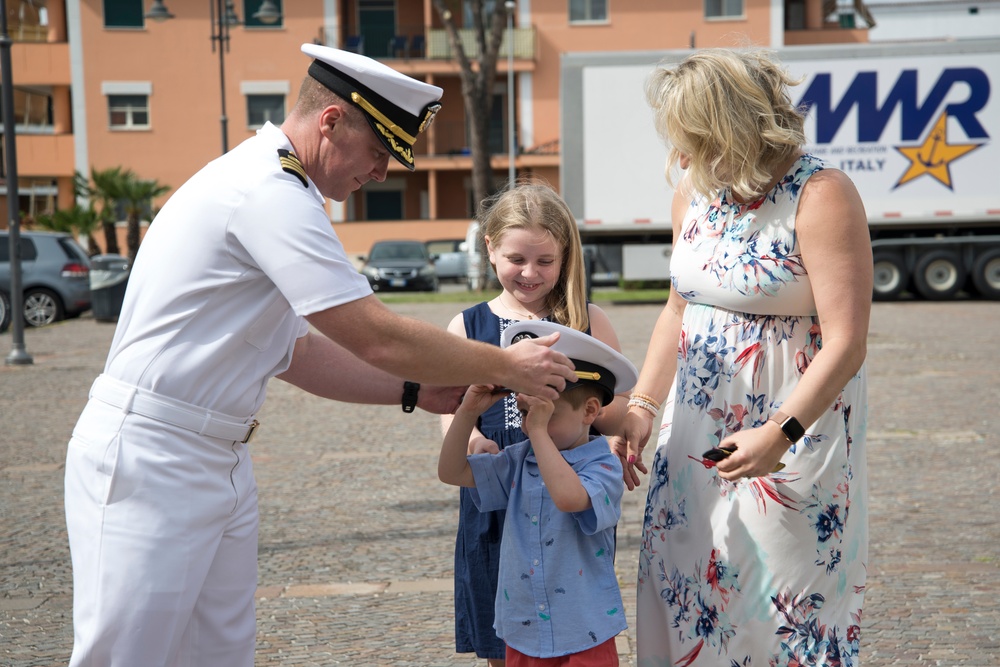 Cmdr. Patrick Chitty Promotion Ceremony