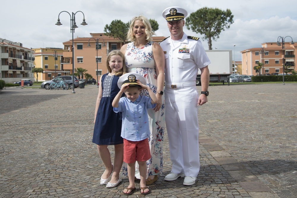 Cmdr. Patrick Chitty Promotion Ceremony