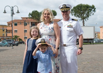 Cmdr. Patrick Chitty Promotion Ceremony