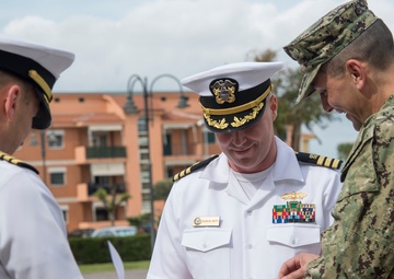 Cmdr. Patrick Chitty Promotion Ceremony