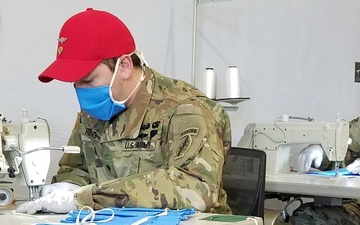 20TH Special Forces Group Riggers Make Facemasks, Combat COVID-19