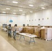 Kansas Army National Guard Soldiers prepare hunger relief boxes for Wichita Food Bank