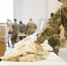 Kansas Army National Guard Soldiers prepare hunger relief boxes for Wichita Food Bank