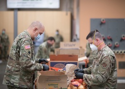 OKNG Airmen Support Local Food Bank During COVID-19