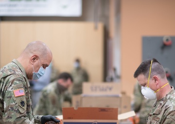 OKNG Airmen Support Local Food Bank During COVID-19