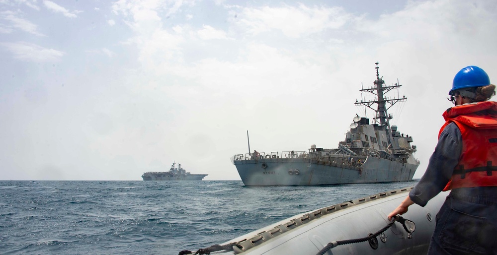 Stout Conducts Operations in the Arabian Gulf