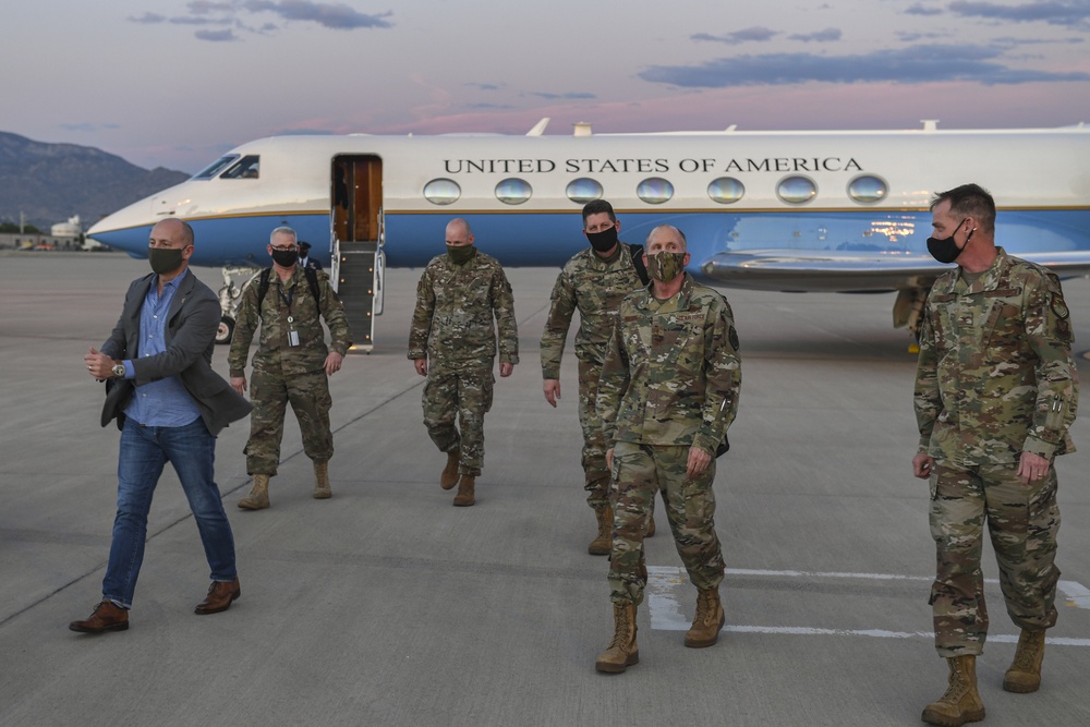Senior Department of the Air Force leaders visit KAFB; Commend Airmen for adaptability during COVID-19