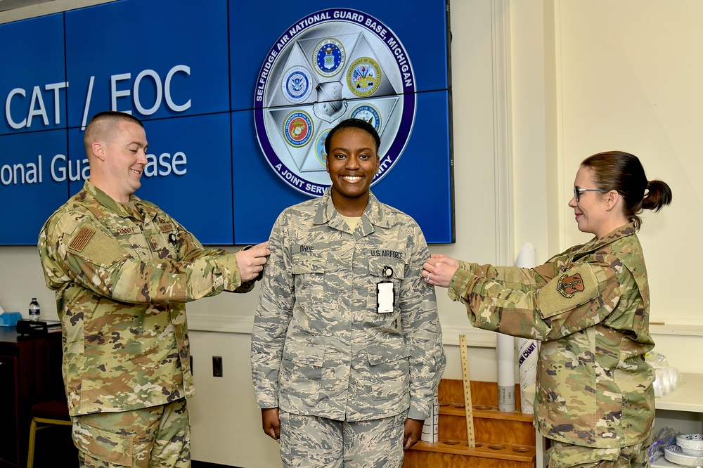 AMN Dhue's Promotion