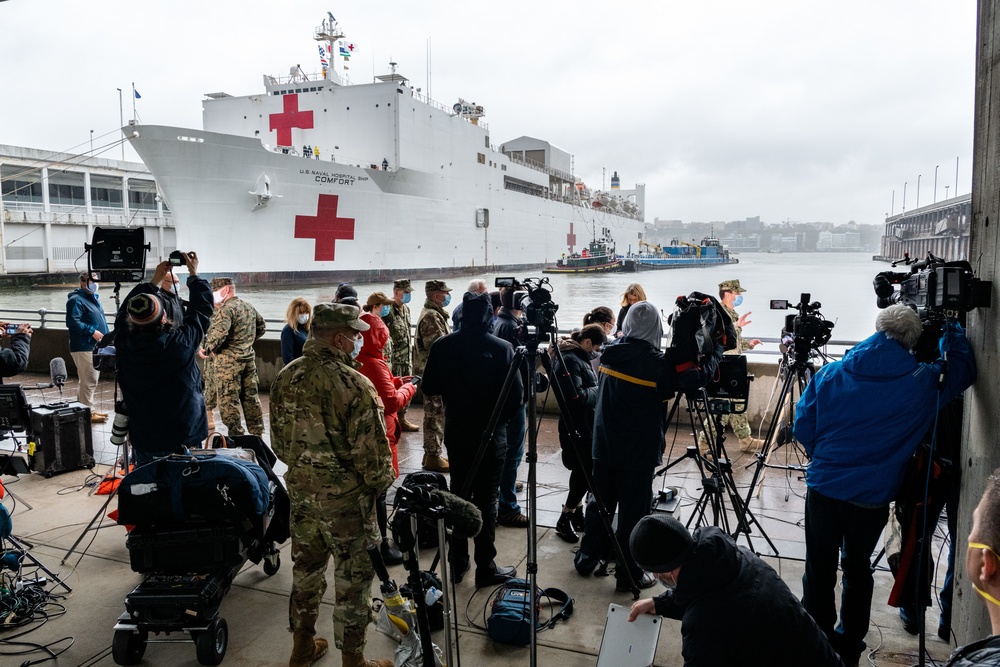 USNS Comfort Completes Mission in NY During COVID-19