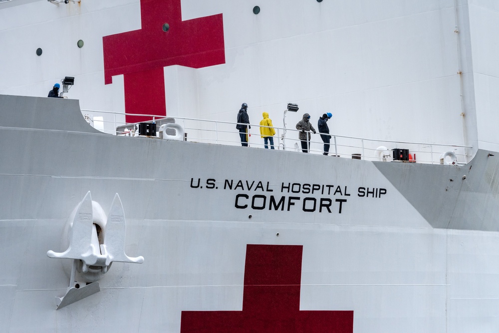 USNS Comfort Completes Mission in NY During COVID-19