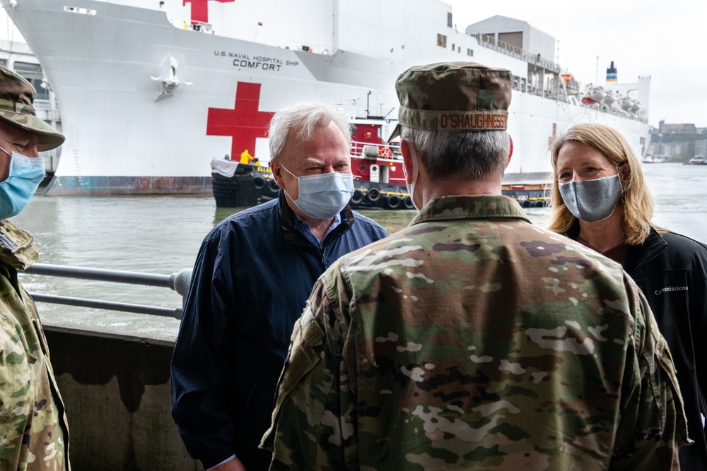 USNS Comfort Completes Mission in NY During COVID-19