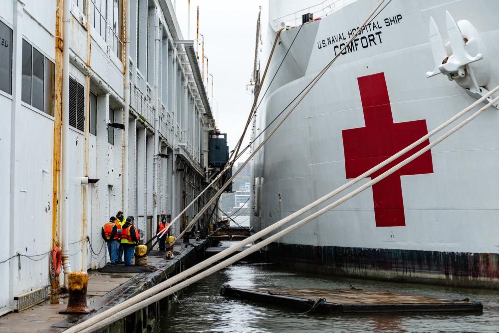 USNS Comfort Completes Mission in NY During COVID-19