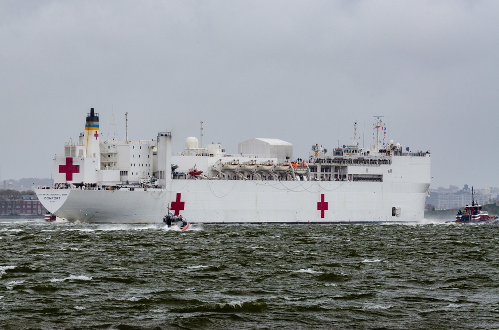 USNS Comfort Completes Mission in NY During COVID-19