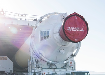 RocketShip delivers third Delta IV Heavy booster at VAFB