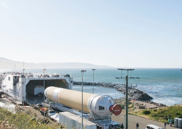 RocketShip delivers third Delta IV Heavy booster at VAFB