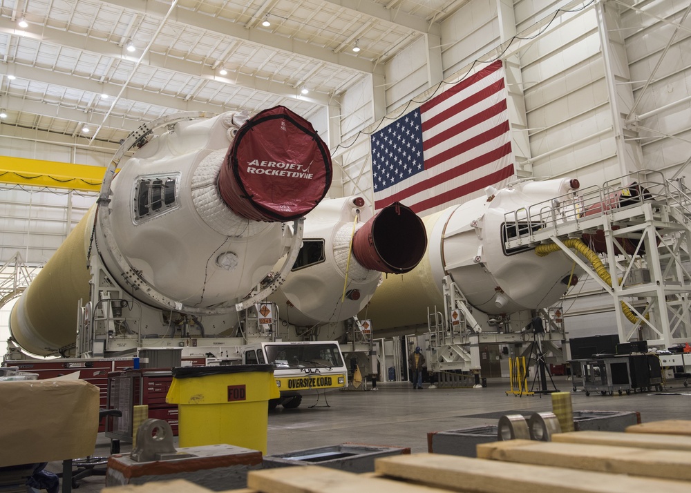 RocketShip delivers third Delta IV Heavy booster at VAFB