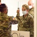Major General Tracy R. Norris Receives a Temperature Check