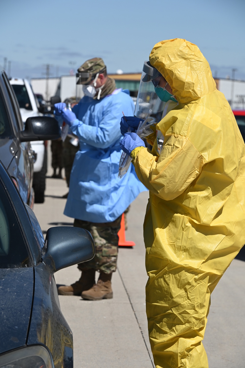 N.D. National Guard continues COVID-19 testing efforts