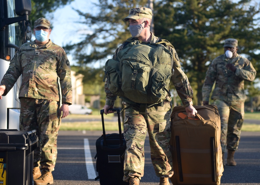 U.S. Army Reserve returns from NYC to Joint Base McGuire-Dix-Lakehurst