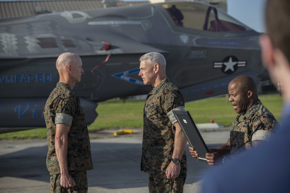 MCRD Parris Island CG Promotion