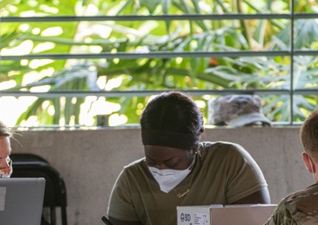 125th Air Expeditionary Squadron Testing Area - Orange County Convention Center Community Based Testing Site