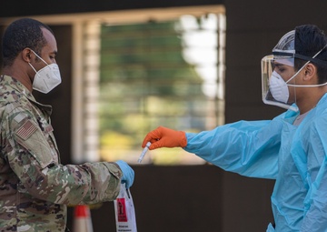 125th Air Expeditionary Squadron Testing Area - Orange County Convention Center Community Based Testing Site