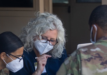 125th Air Expeditionary Squadron Testing Area - Orange County Convention Center Community Based Testing Site