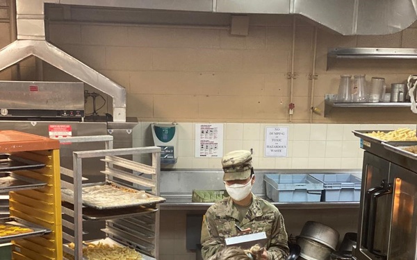 PHA-Guam food safety Soldiers help keep sailors safe during COVID-19 pandemic