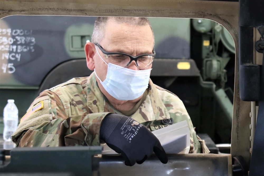 California State Guard Supports Vehicle Maintenance