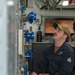 USNS Mercy Sailors Work in the O2N2 Plant