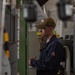 USNS Mercy Sailors Work in the O2N2 Plant