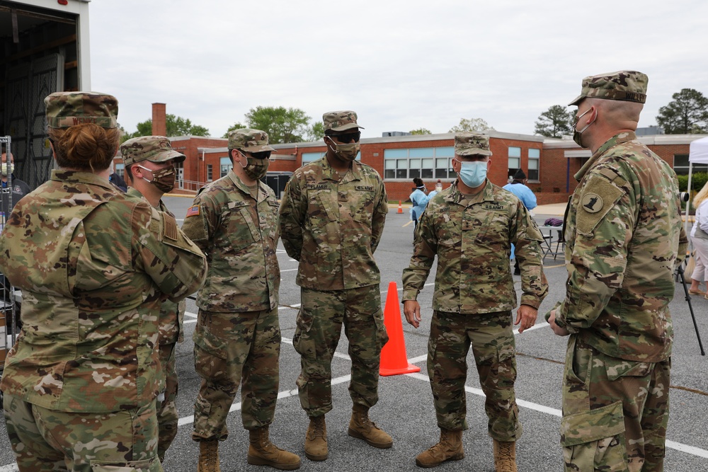 Delaware National Guard supports COVID-19 testing site in Sussex County
