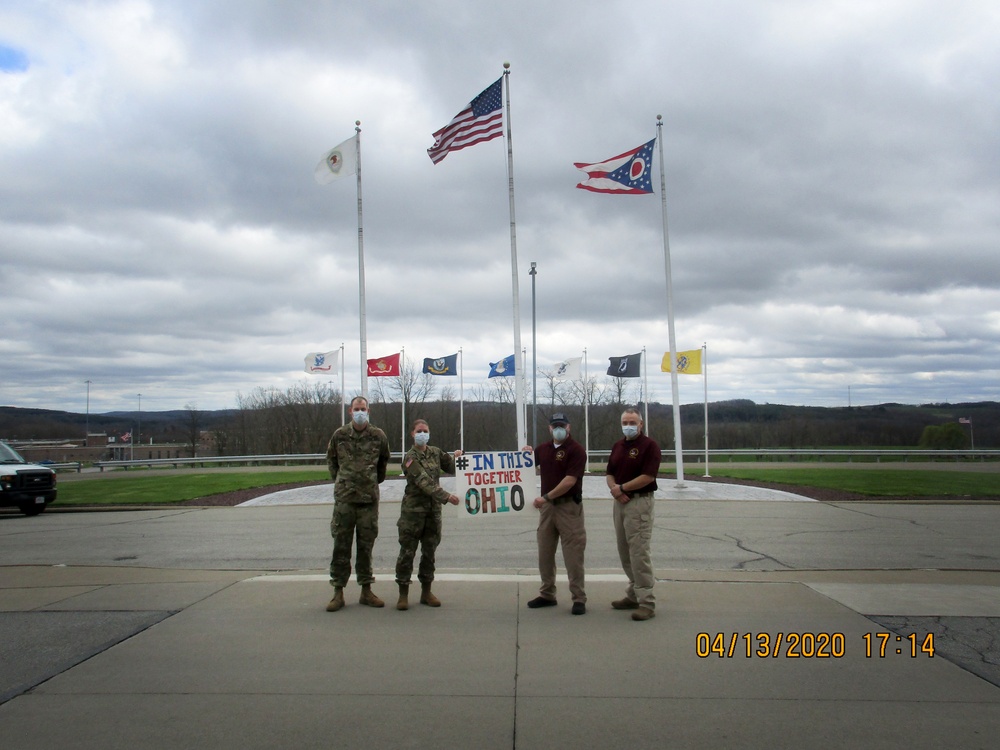 Ohio National Guard on front lines during COVID-19 pandemic: Soldiers, Airmen provide medical assistance at federal prison