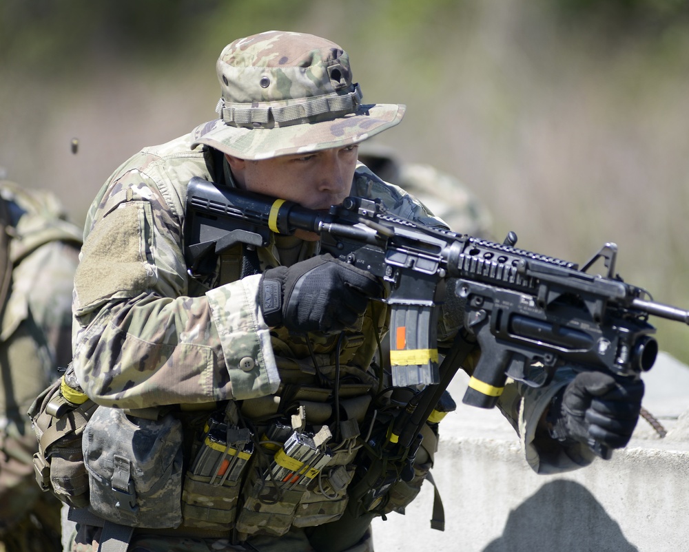 Special Forces Students Undergo Tactical Skills Training