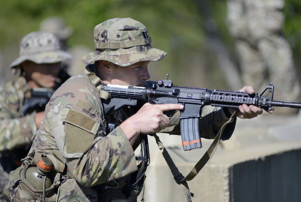 Special Forces Students Undergo Tactical Skills Training