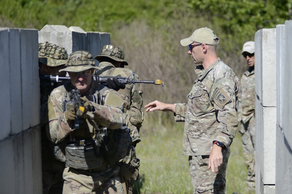 Special Forces Students Undergo Tactical Skills Training