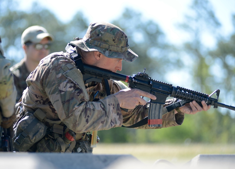 Special Forces Students Undergo Tactical Skills Training